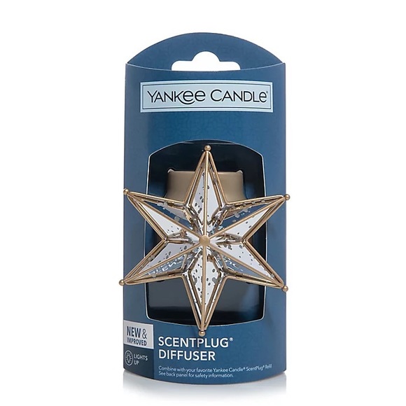 4 Pc Yankee Candle ScentPlug Dimensional Star Light-Up Fragrance Diffuser - Picture 5 of 9